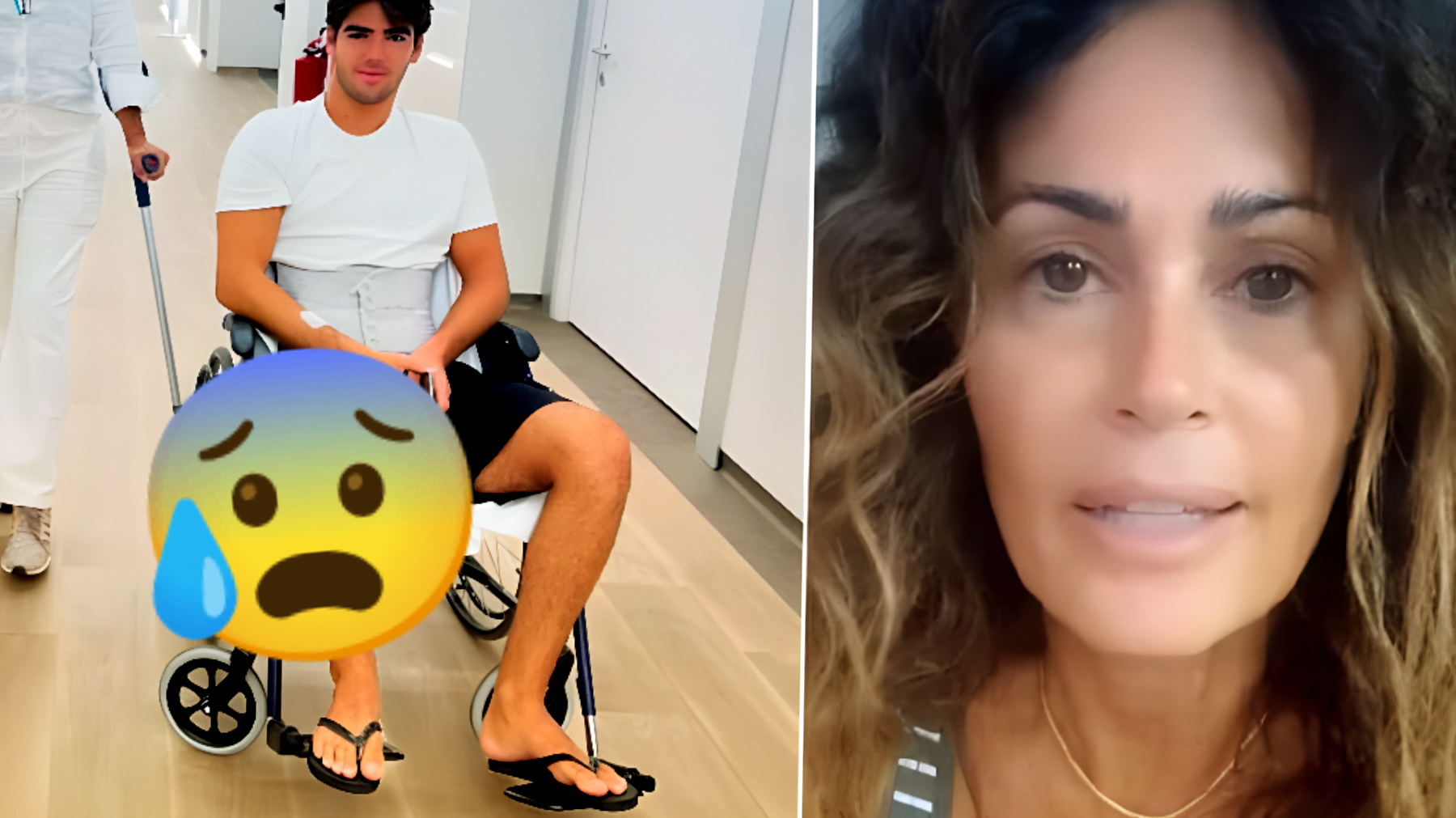 Dramma familiare per Samantha De Grenet: il figlio in ospedale tra paura e dolore