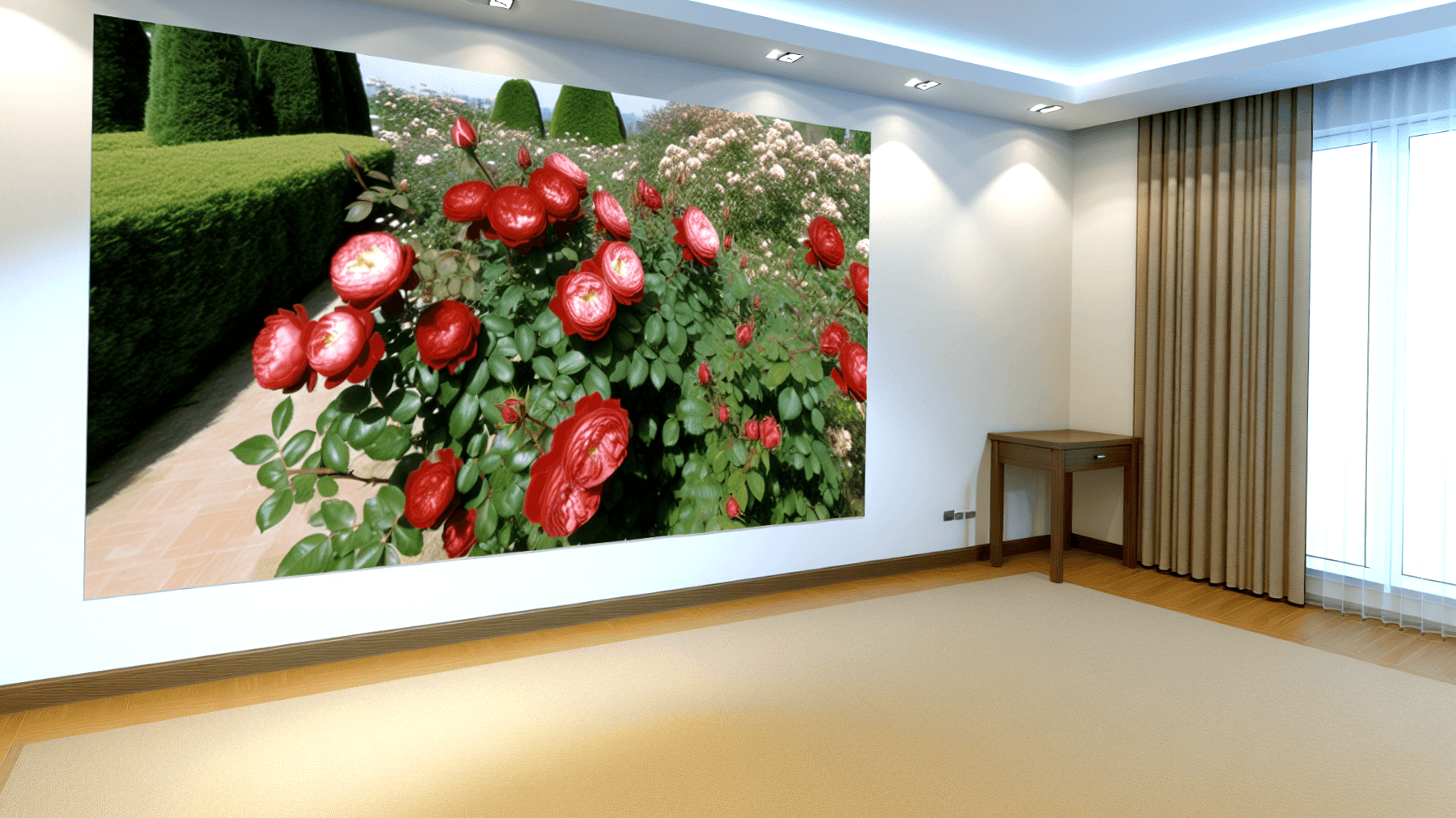 Come intrecciare le rose rosse nel tuo prato fiorito per un effetto mozzafiato