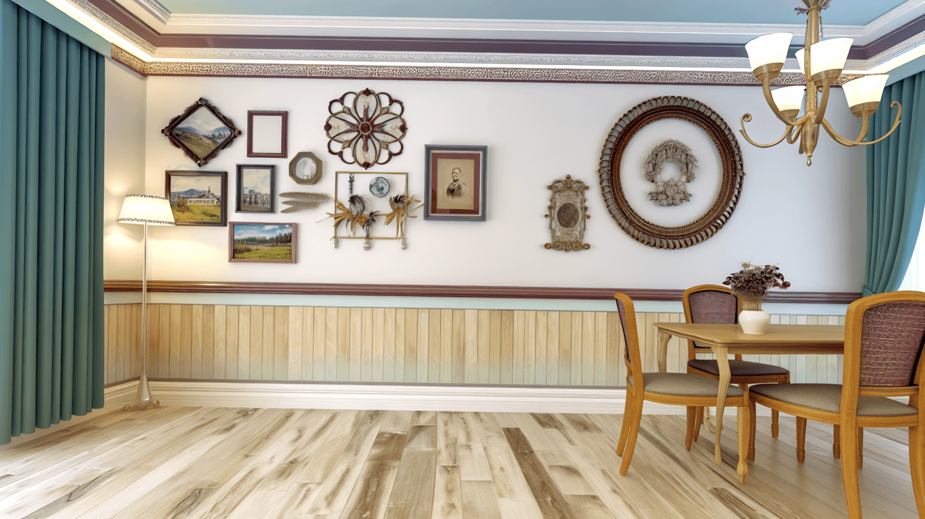 Sperimenta con geometrie dipinte: idee fresche per decorare le pareti di casa tua