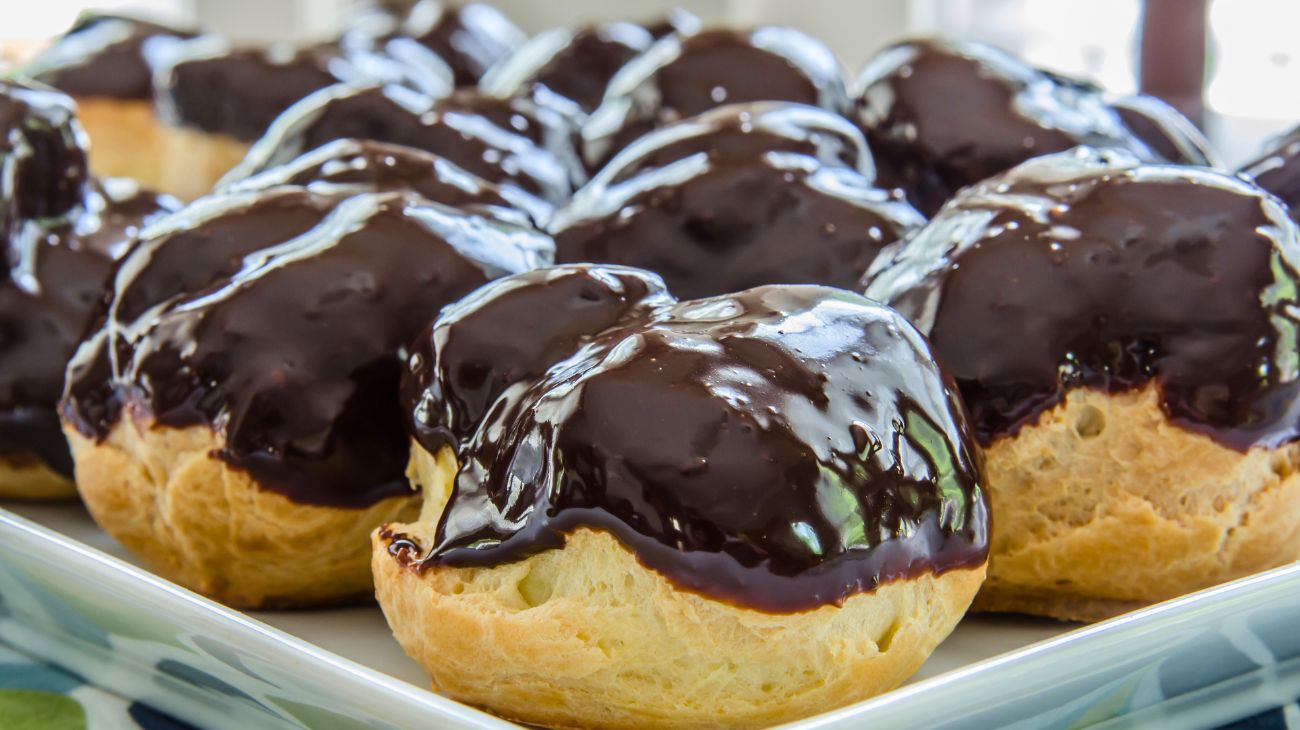 Bignè al cioccolato