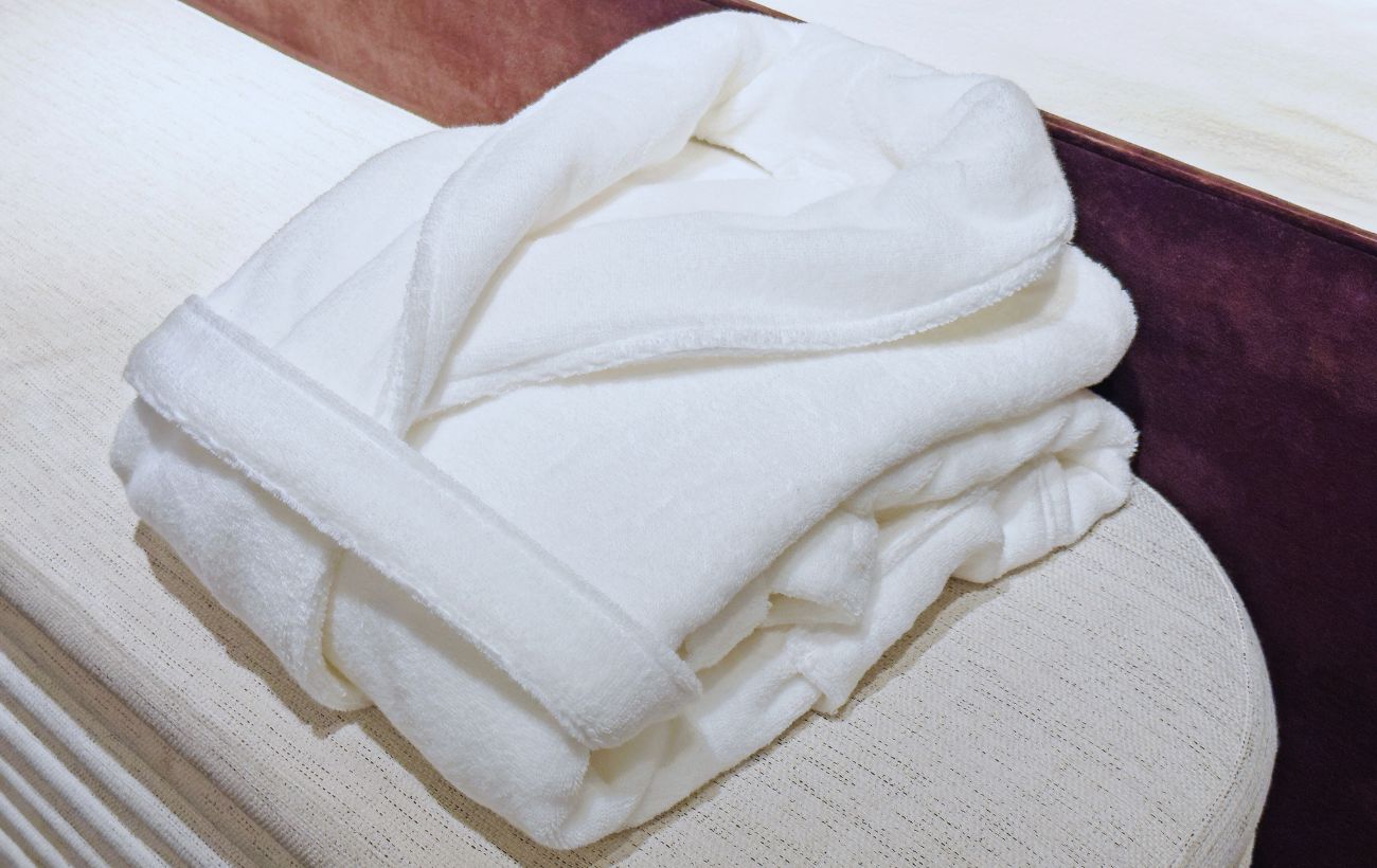 La buona norma è lavare l'accappatoio dopo massimo quattro utilizzi.