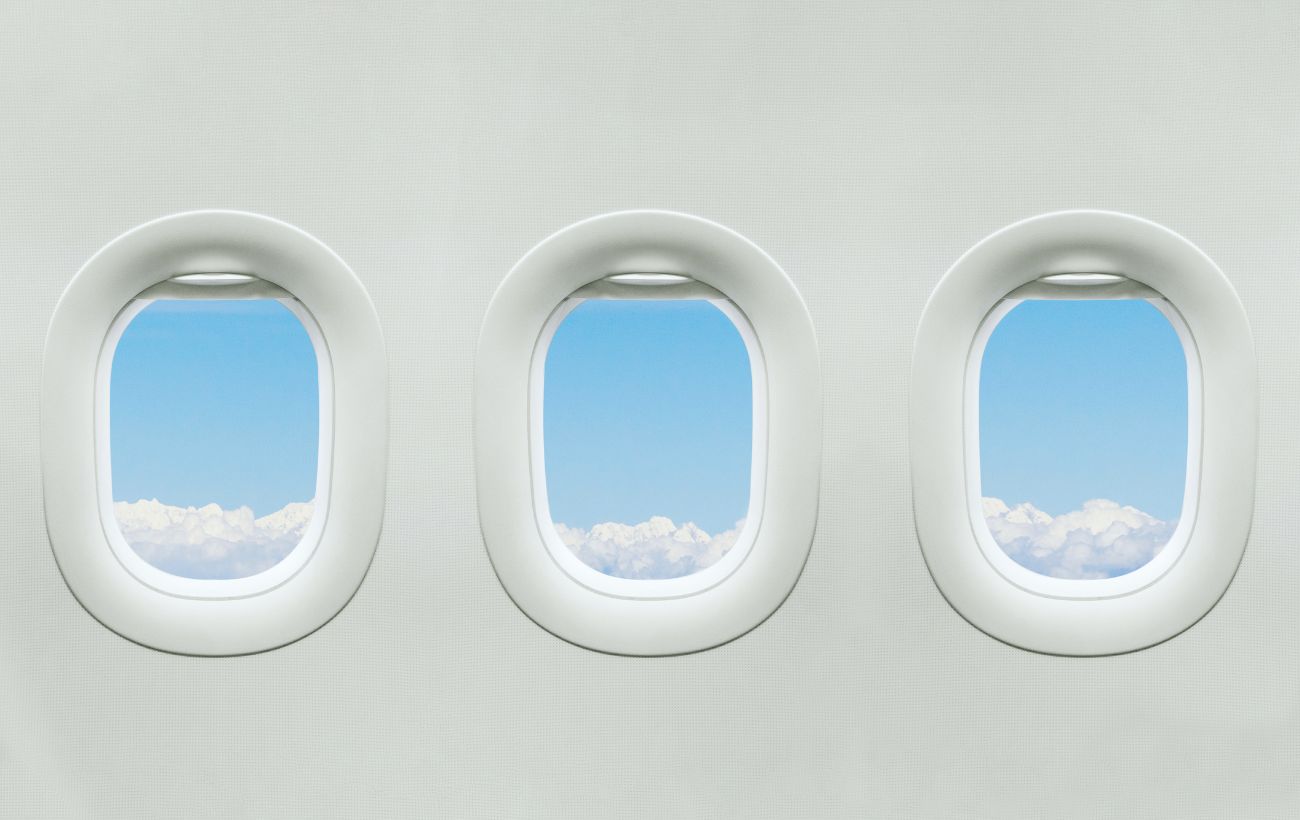 I finestrini degli aerei non sono stati sempre rotondi: il cambiamento è avvenuto a partire dagli Anni '60.