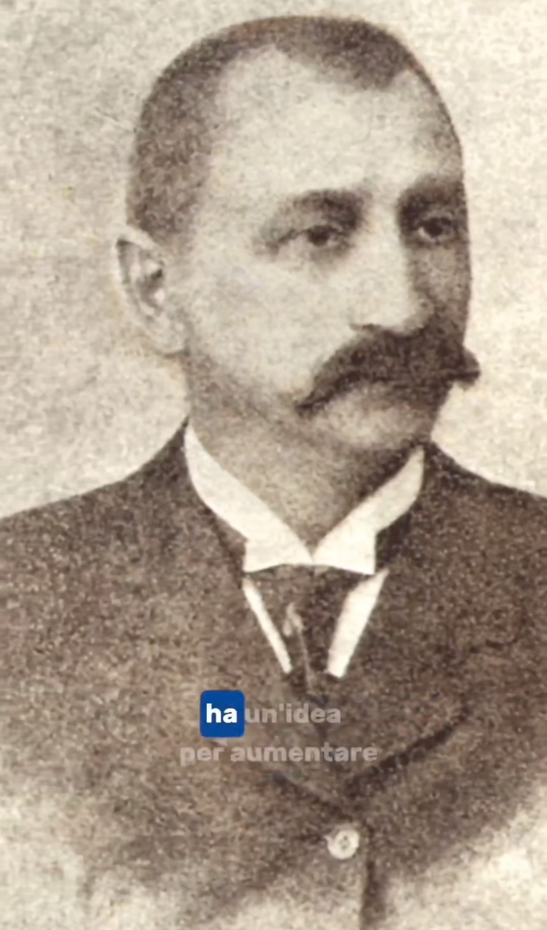 Domenico Melegatti, l'inventore del Pandoro a fine 1800.