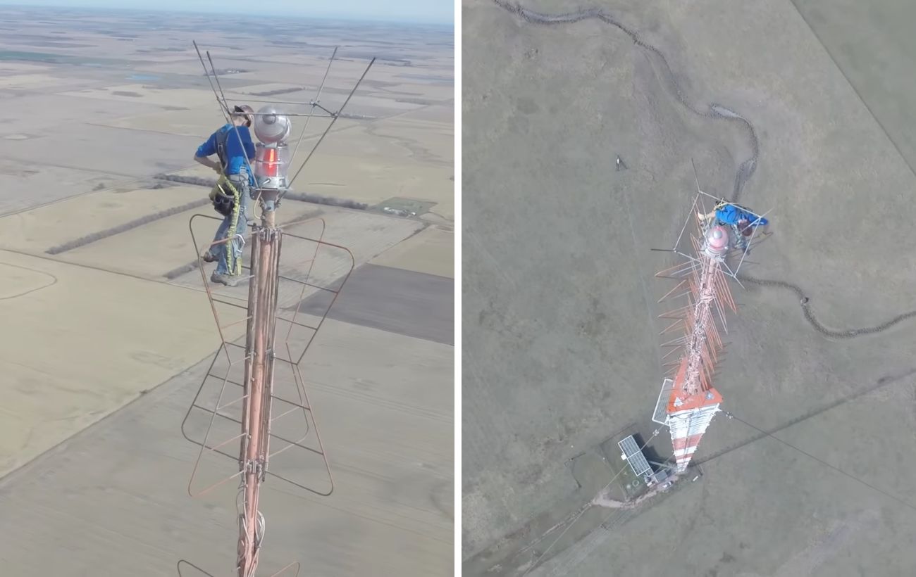 Kevin Schmidt guadagna 40.000€ l'anno per sostituire lampadine... molto speciali.