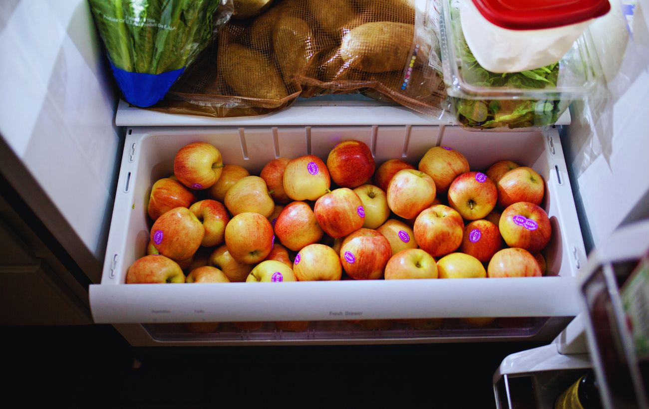 Le patate rimangono fresche più a lungo se conservate vicino alle mele.