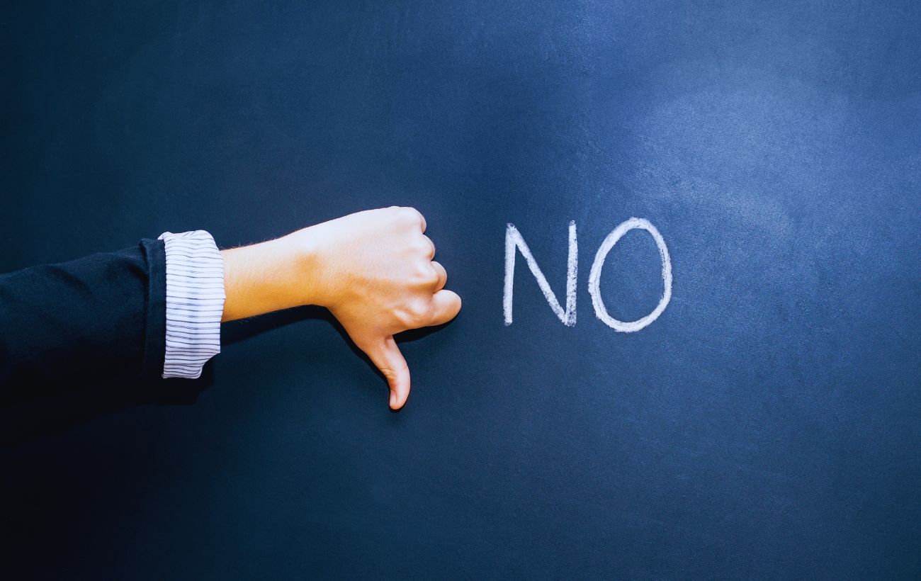 "No" è tra le primissime parole che impariamo da bambini e da adulti serve a trovare la felicità. Proprio così.