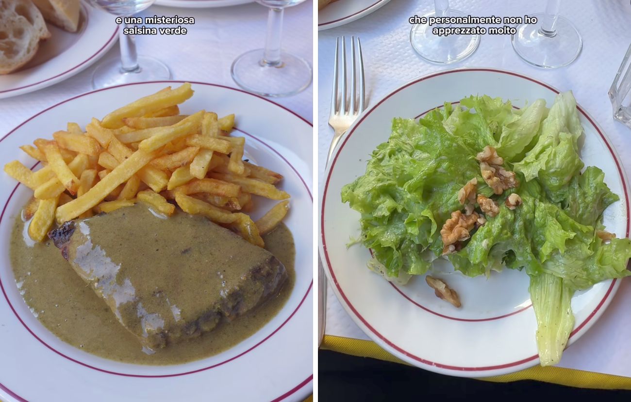 Nel ristorante più affollato di Parigi si può ordinare un solo piatto: l'insalata viene servita come entrée di benvenuto gratuita.
