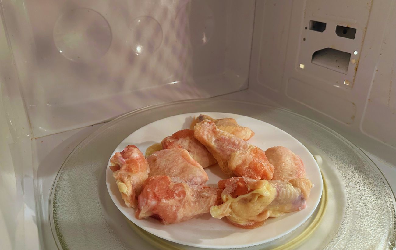 La stragrande maggioranza dei microonde moderni hanno una funzione per scongelare il cibo in maniera sicura.