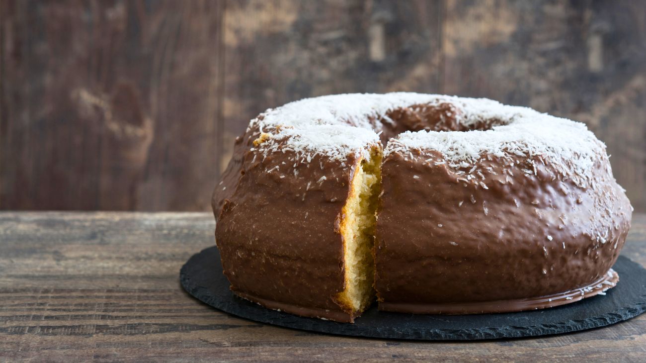 Torta cocco e cioccolato