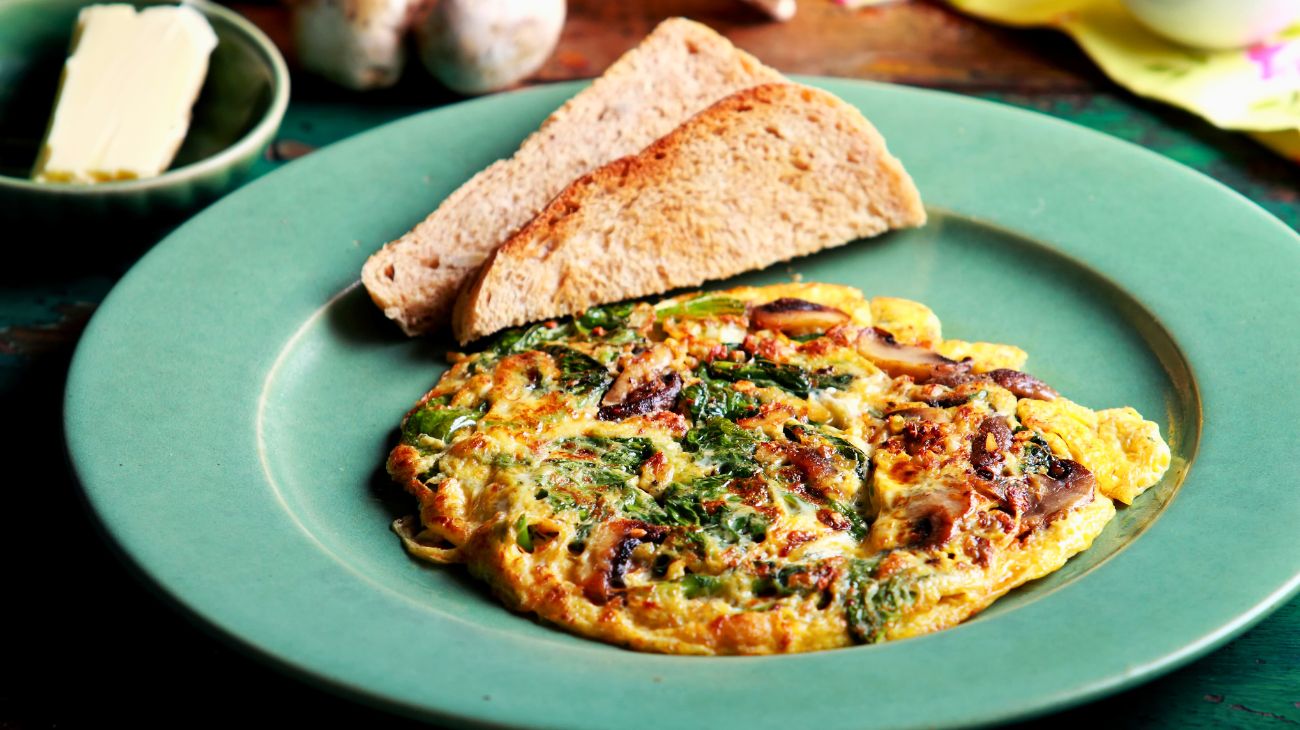 Frittata di spinaci