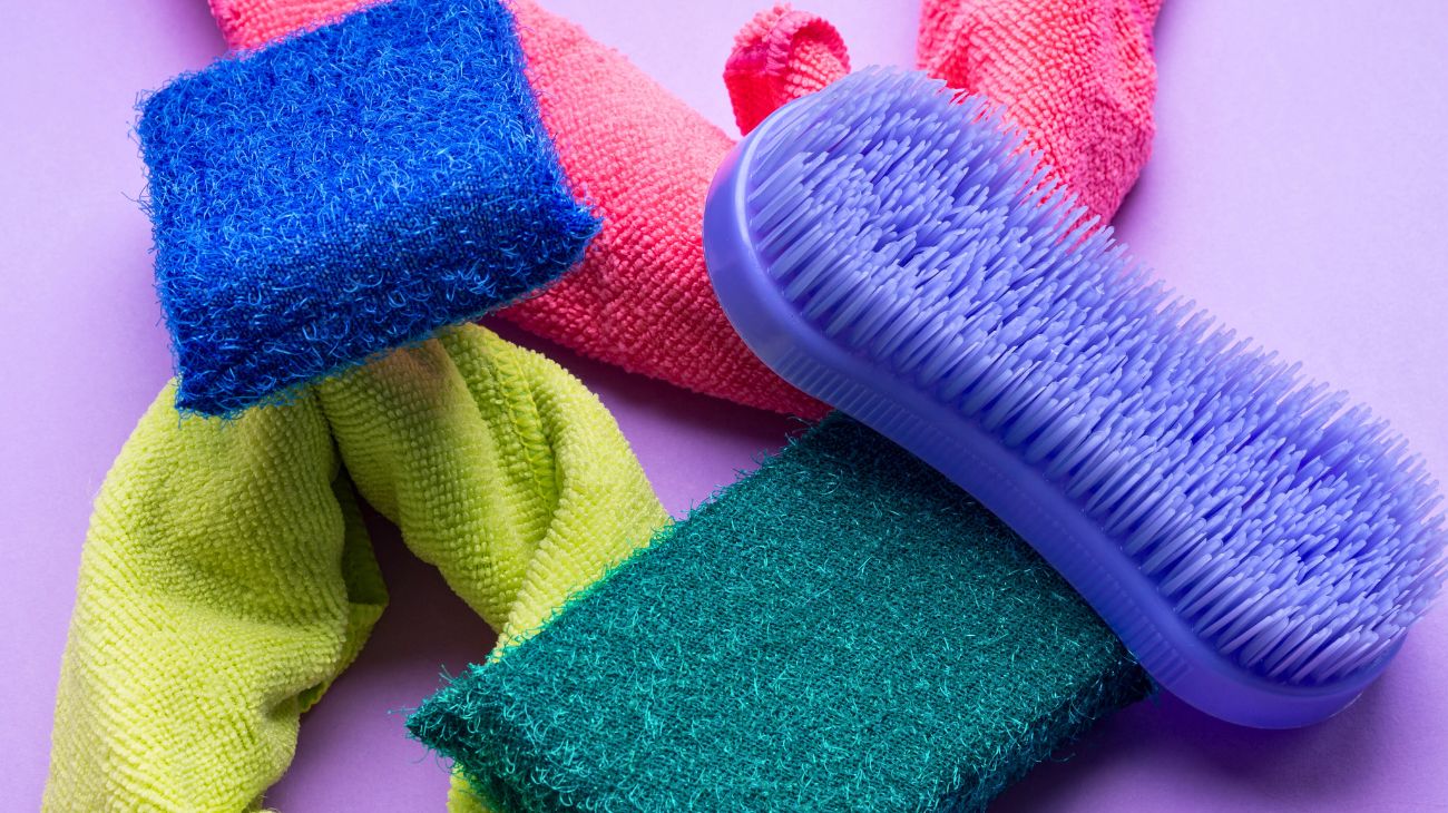 Igienizza panni e spugnette