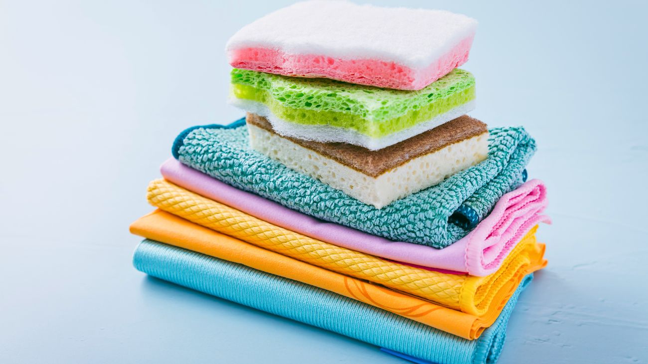 Igienizza panni e spugnette