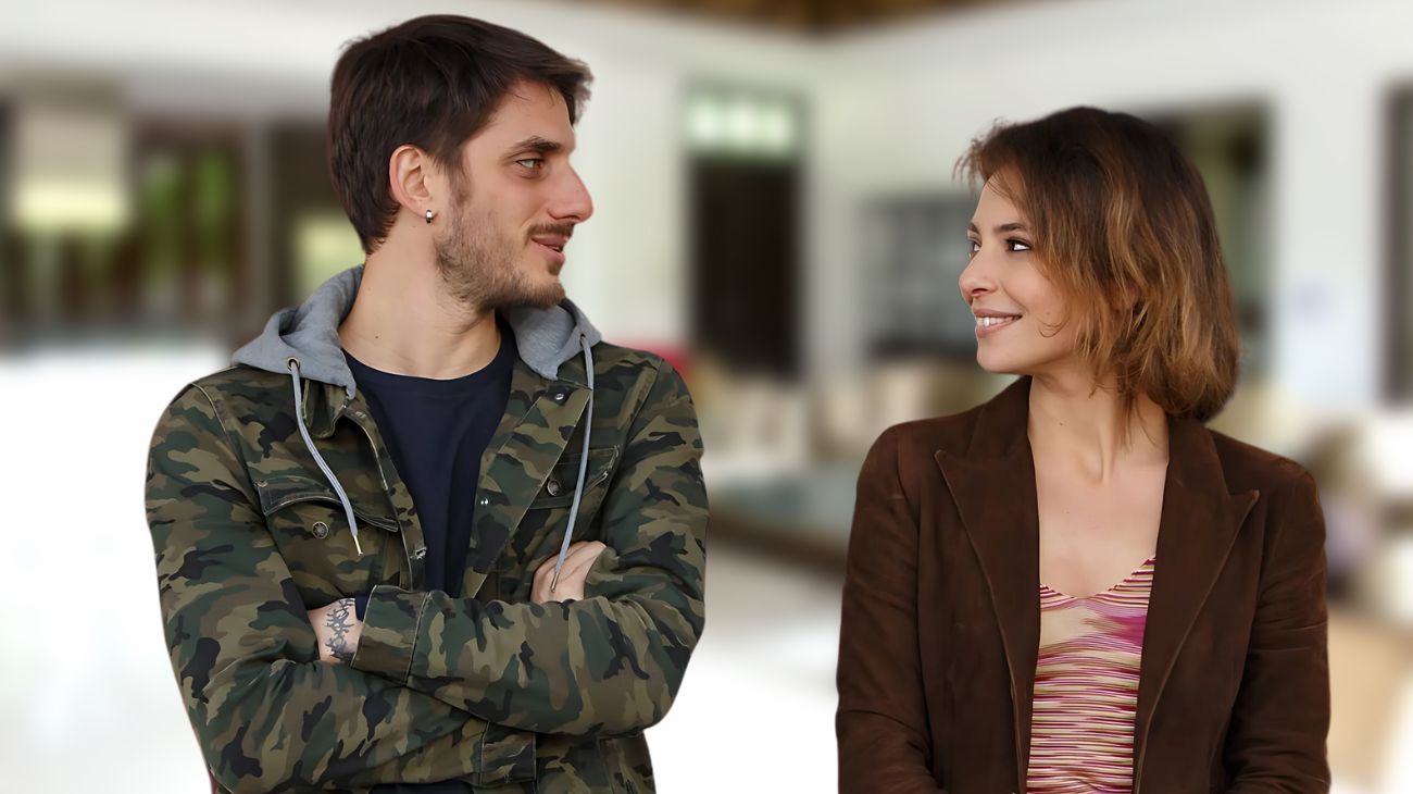 Luca Marinelli e Jasmine Trinca