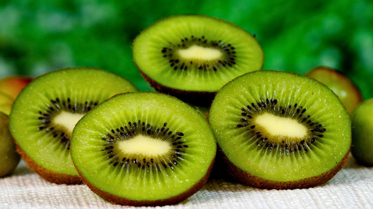 Maschera viso al kiwi