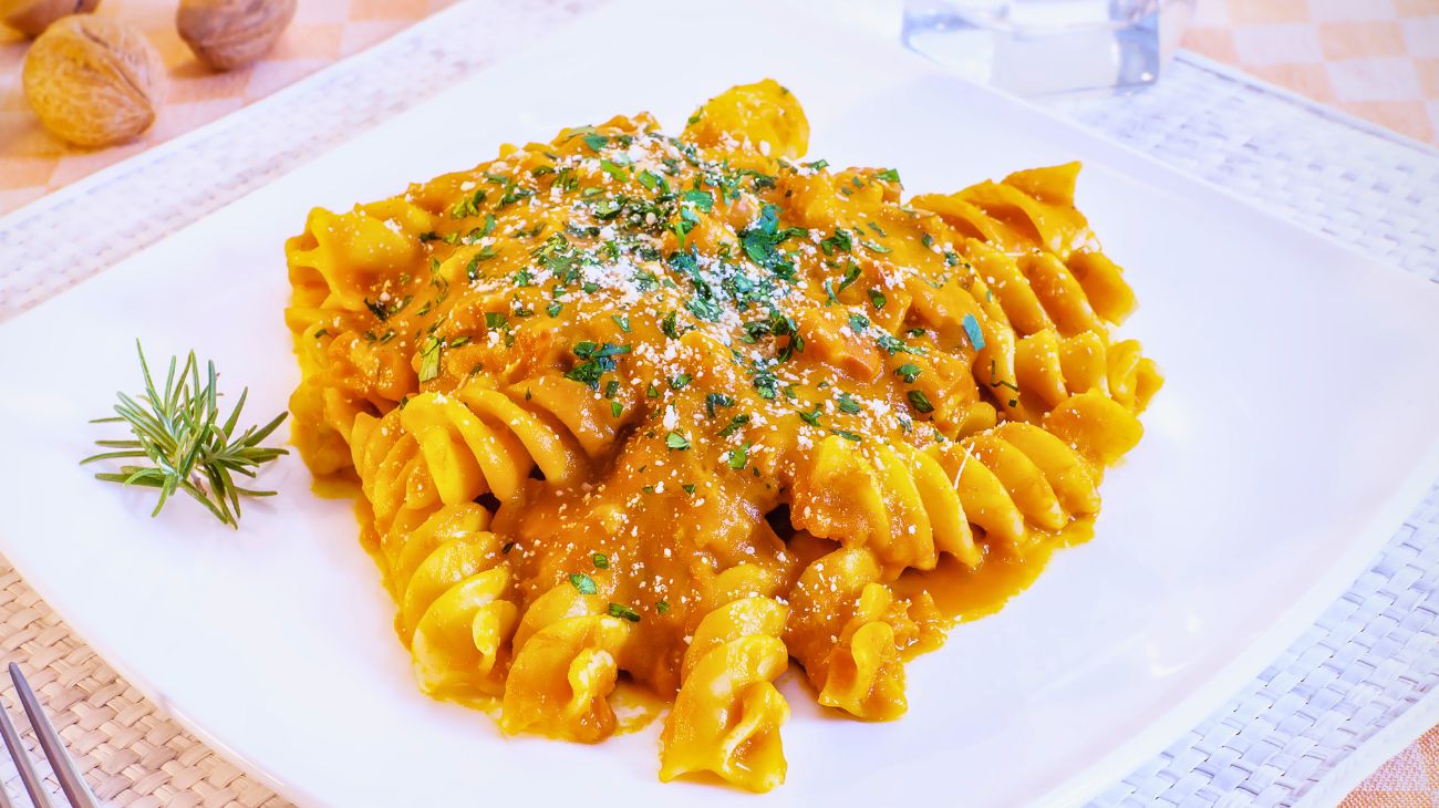 Pasta e zucca