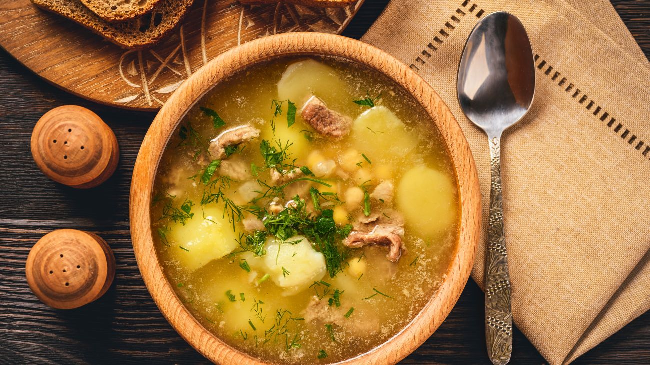 Zuppa di ceci e patate