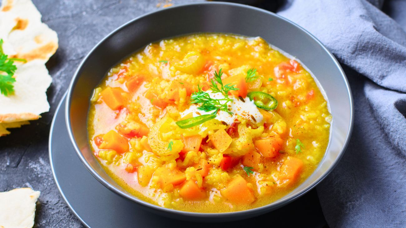 Zuppa di patate e zucca