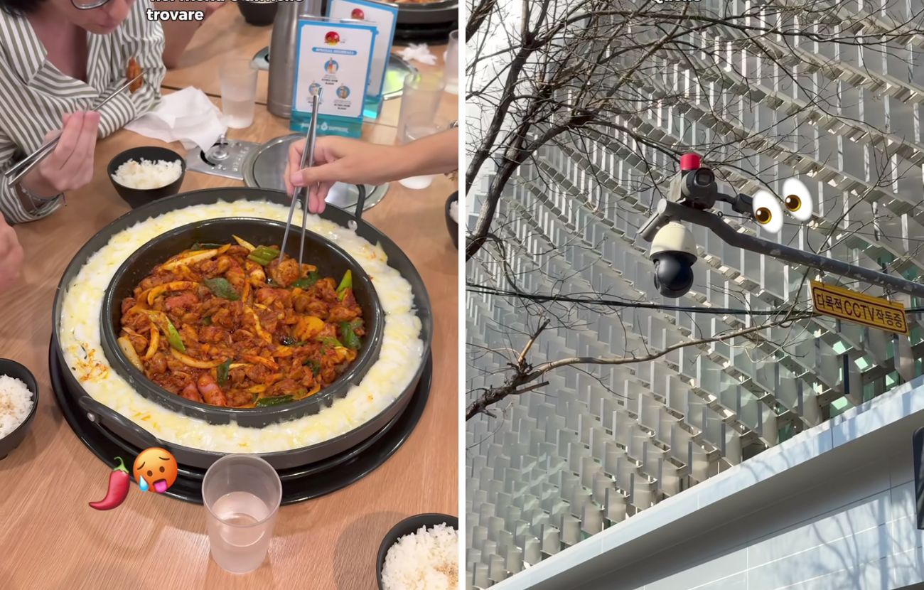 Tra le cose da tenere a mente prima di partire per la Corea del Sud: cibo locale molto piccante e telecamere di sicurezza ovunque.