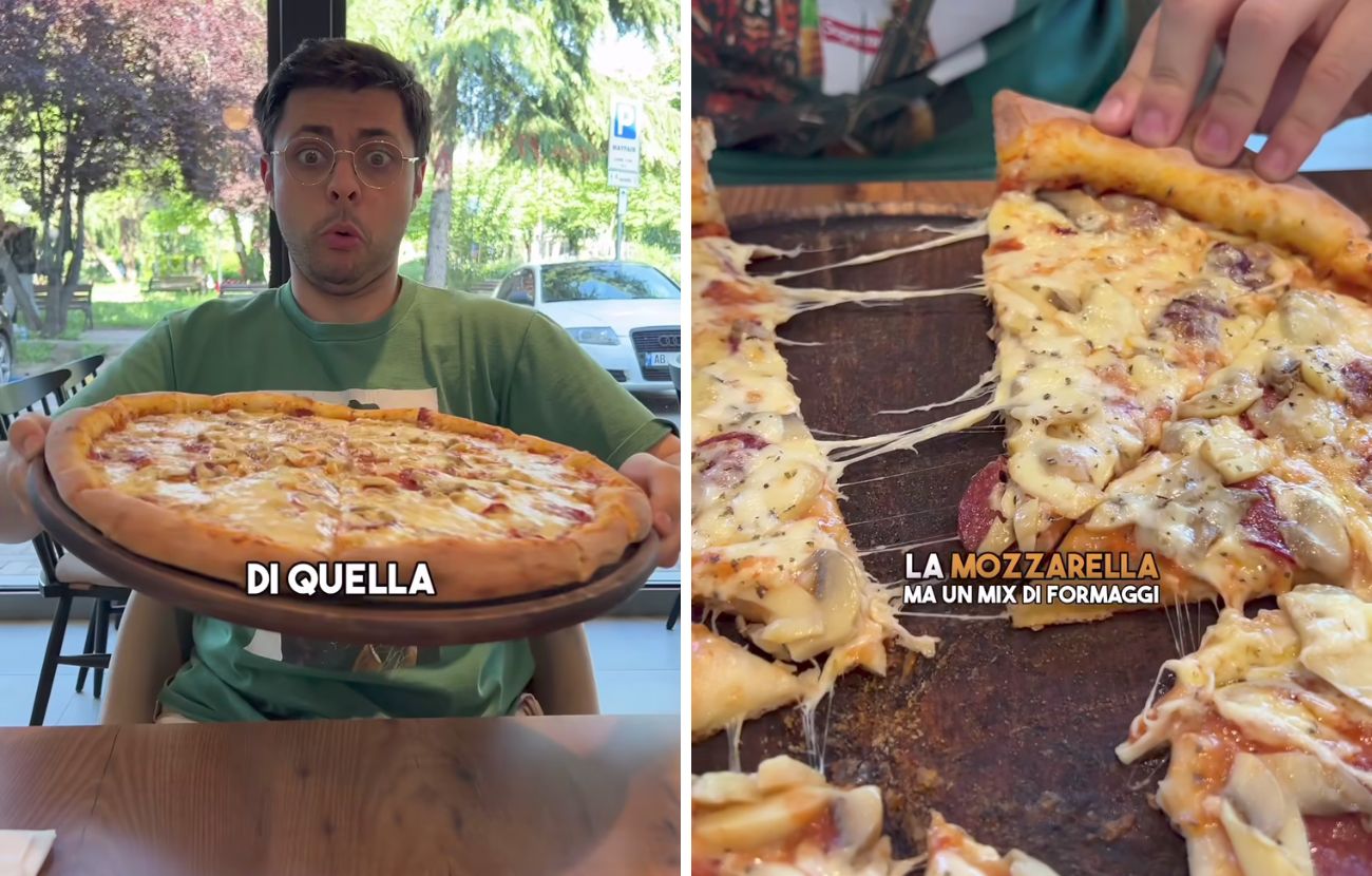 Nick Radogna ha mostrato com'è la pizza in Albania