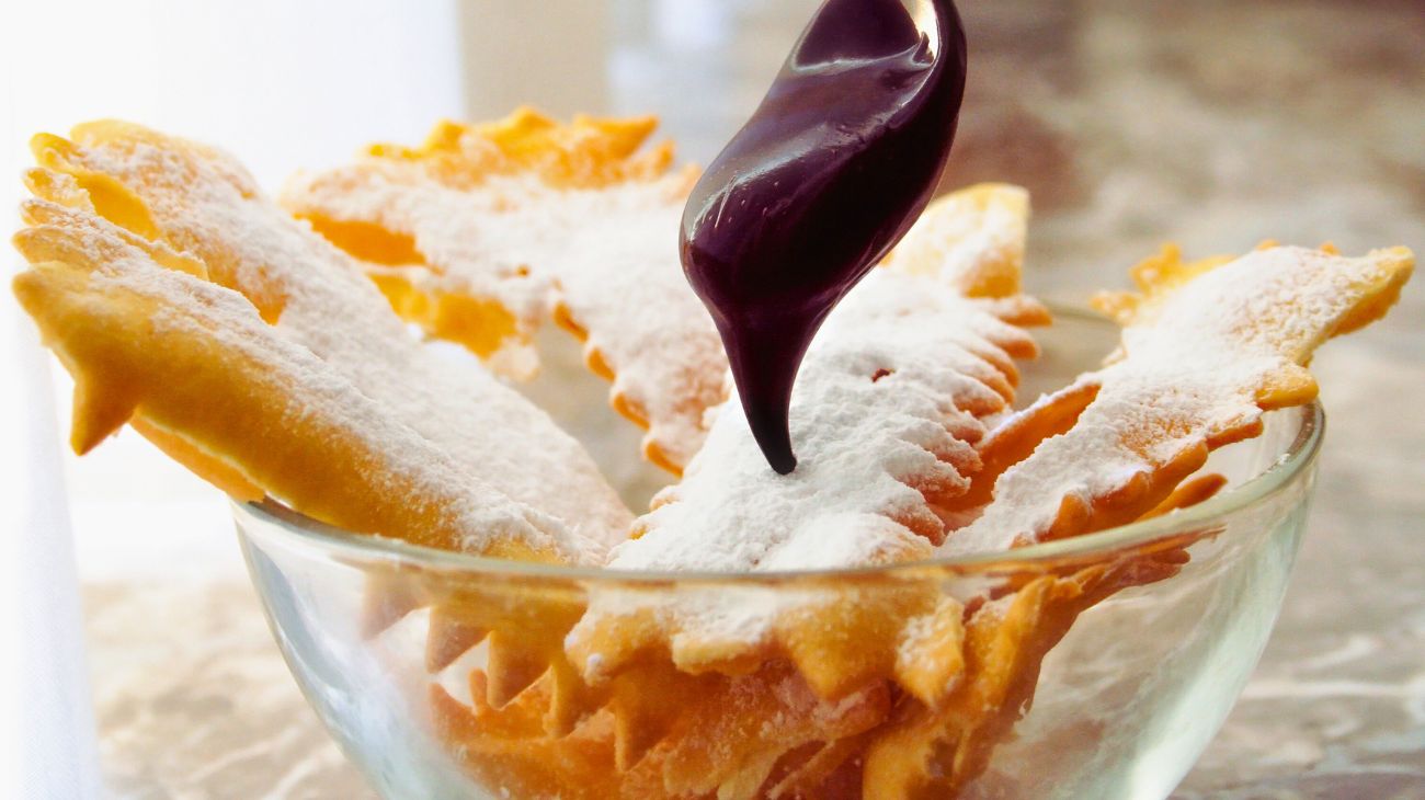 Chiacchiere all'arancia