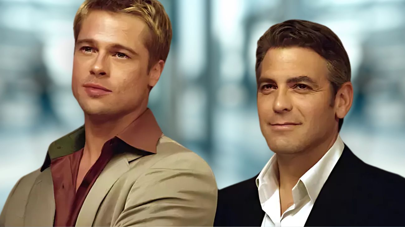 George Clooney e Brad Pitt