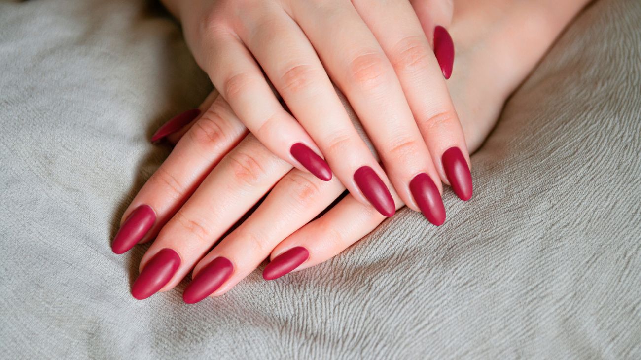 Manicure fragola