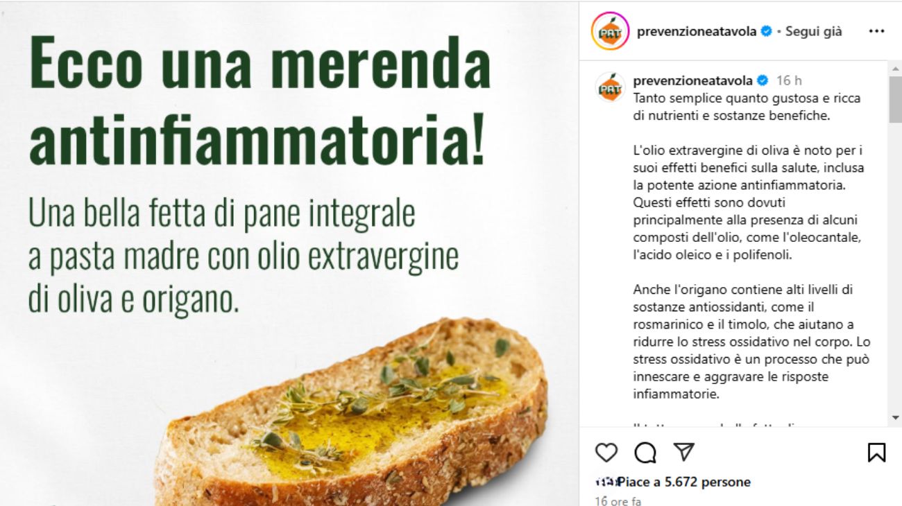 Pane e olio