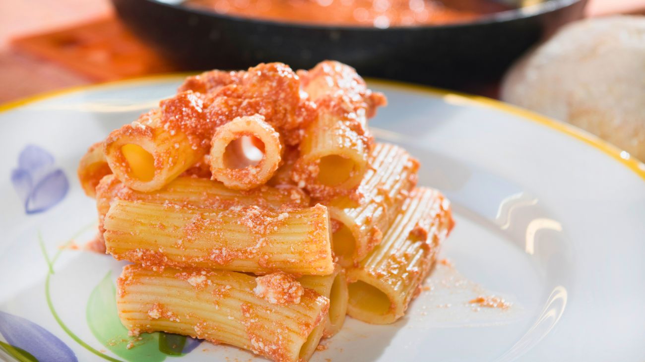 Rigatoni al pomodoro