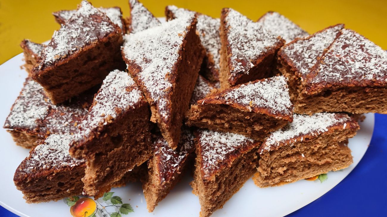 Torta cocco e cioccolato