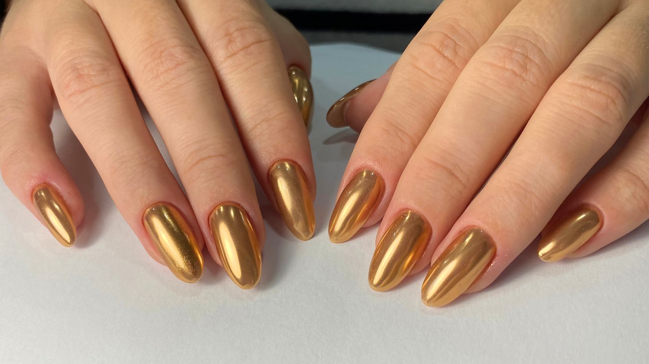 Unghie effetto specchio