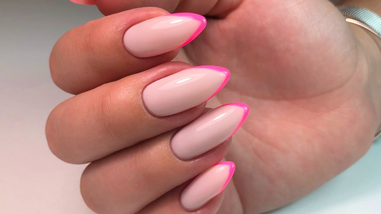 Unghie french colorato