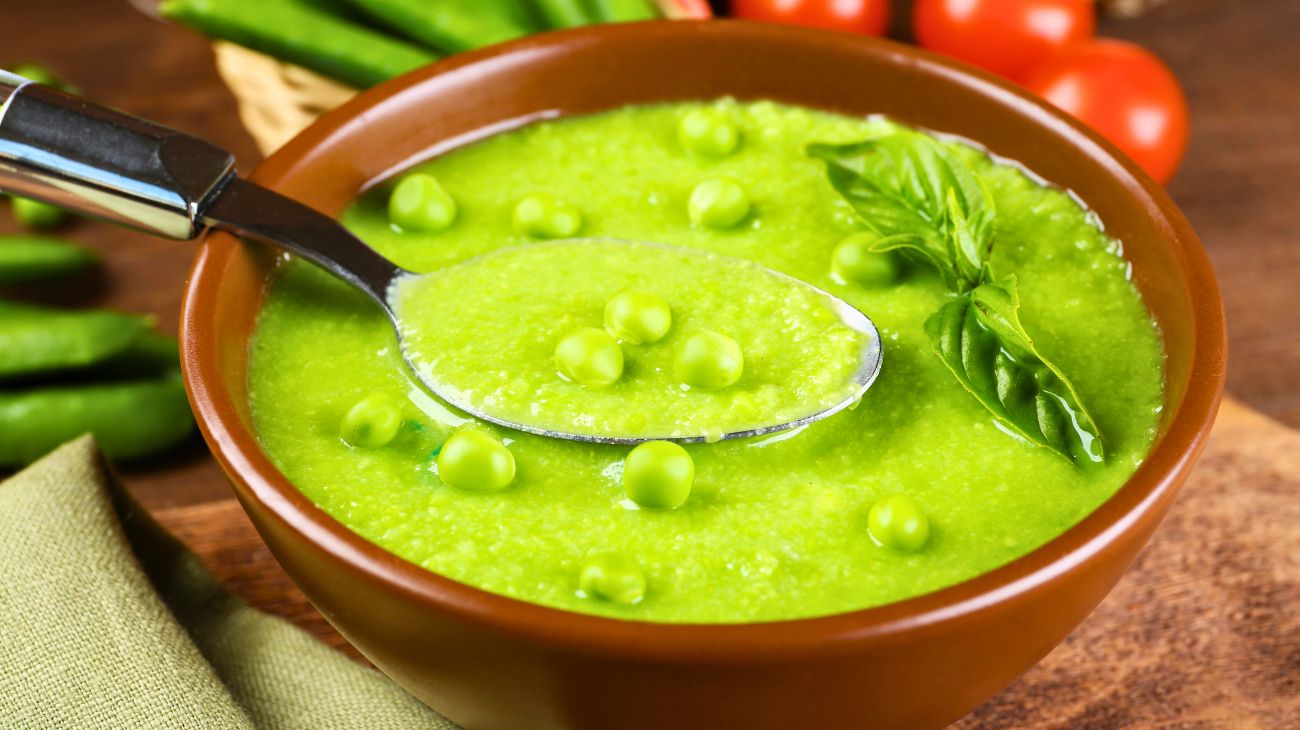 Vellutata di piselli