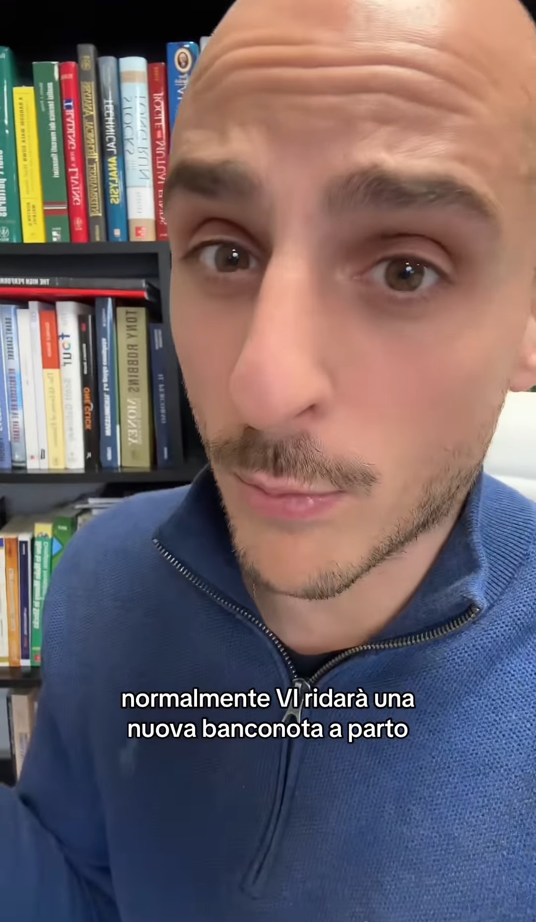 La banconota strappata va portata in banca, assicurandosi che non manchi nemmeno un pezzetto.