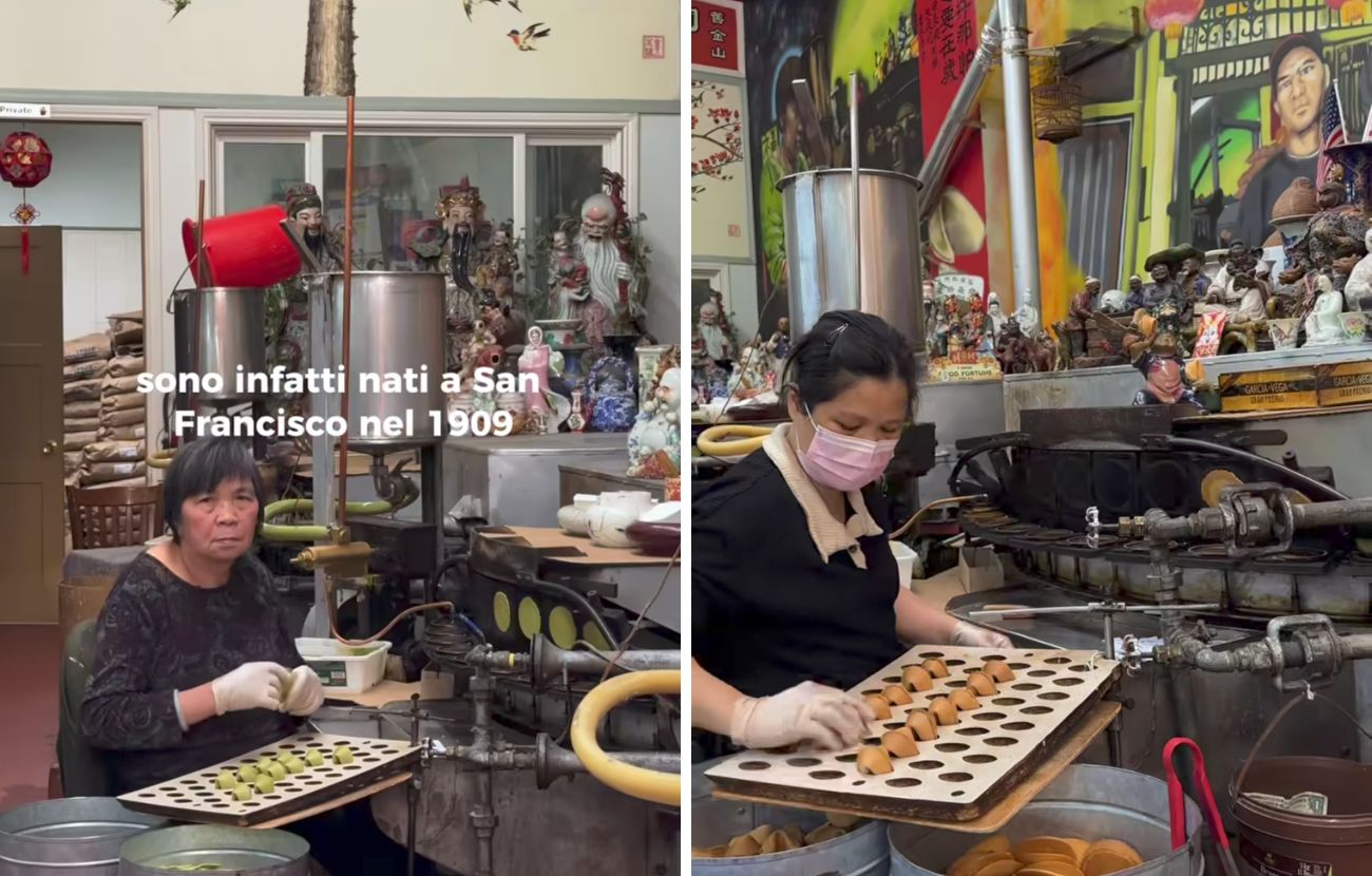 Anastasia Pezzella ha visitato la mini fabbrica dove sono nati, oltre 100 anni fa, i Biscotti della fortuna, che non hanno letteralmente nulla a che vedere con la cultura cinese.