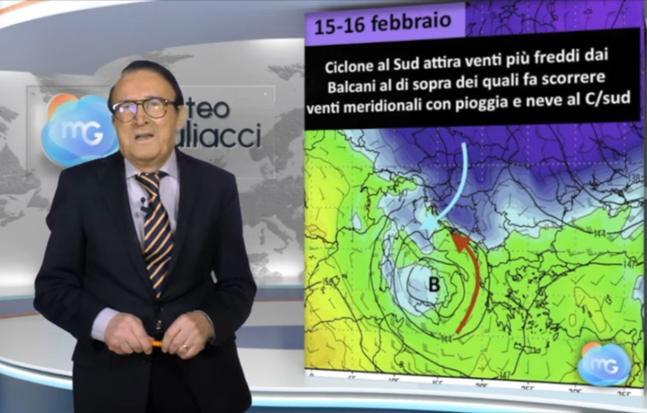 Venerdì e sabato saranno due giornate fredde e piovose su gran parte d'Italia; domenica la situazione migliorerà e pioverà (poco) solo sull'estremo Sud.