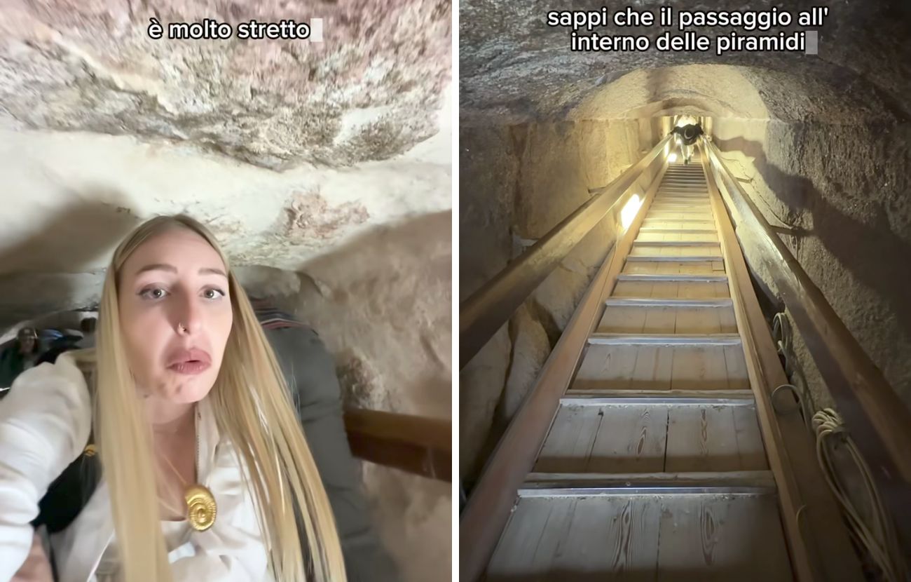 L'interno delle Piramidi è davvero stretto, per cui chi soffre di claustrofobia dovrebbe evitare di entrarvi o, quantomeno, prepararsi psicologicamente.