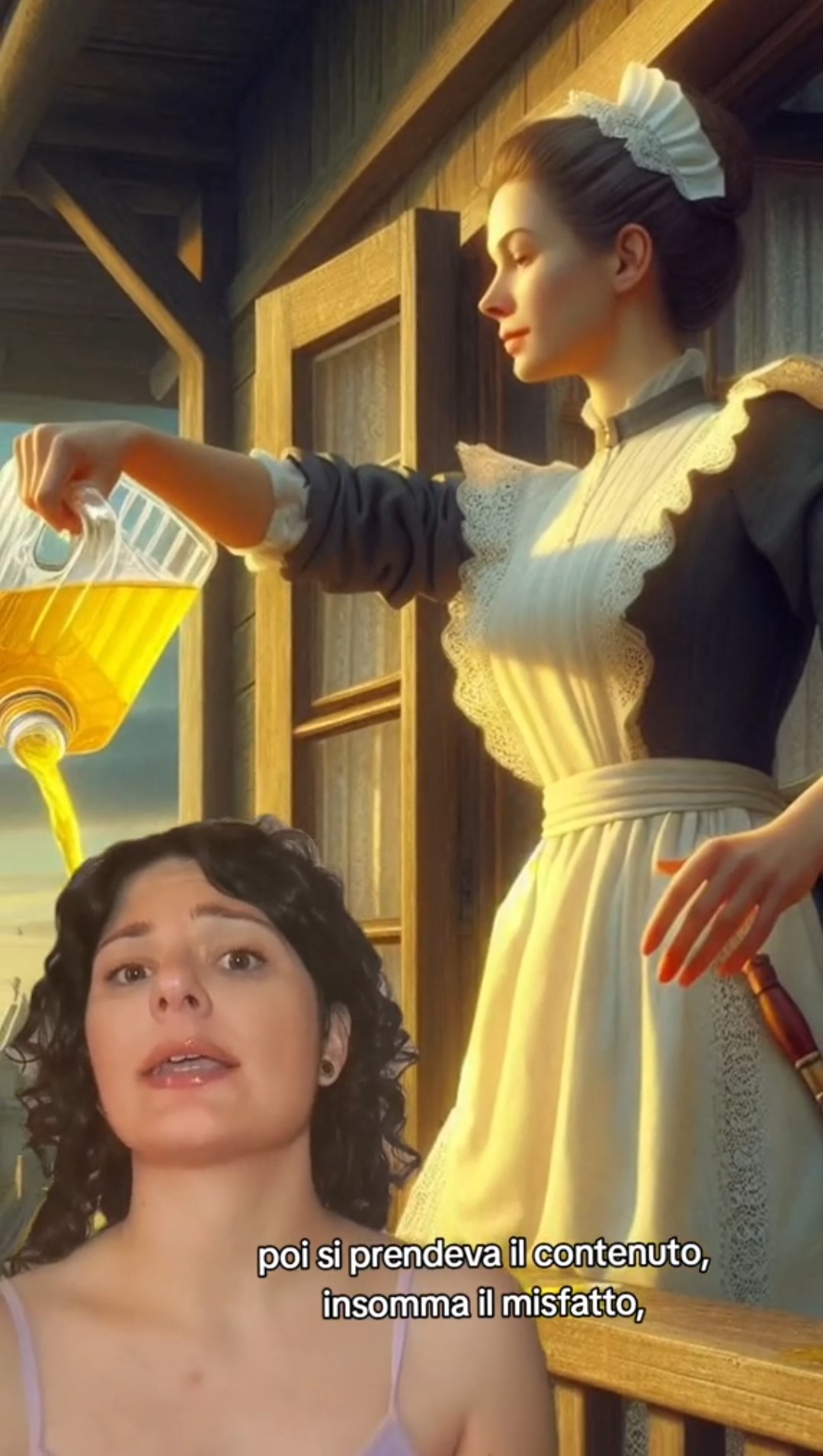 Non essendoci bagni nella Reggia di Versailles, si faceva tutto in vasi da notte e si svuotava il contenuto fuori dalla finestra.