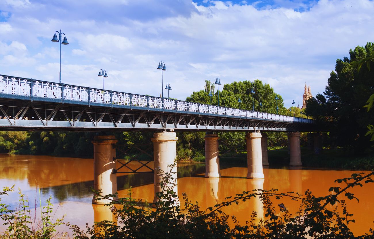 Il Ponte di Ferro a Logroño