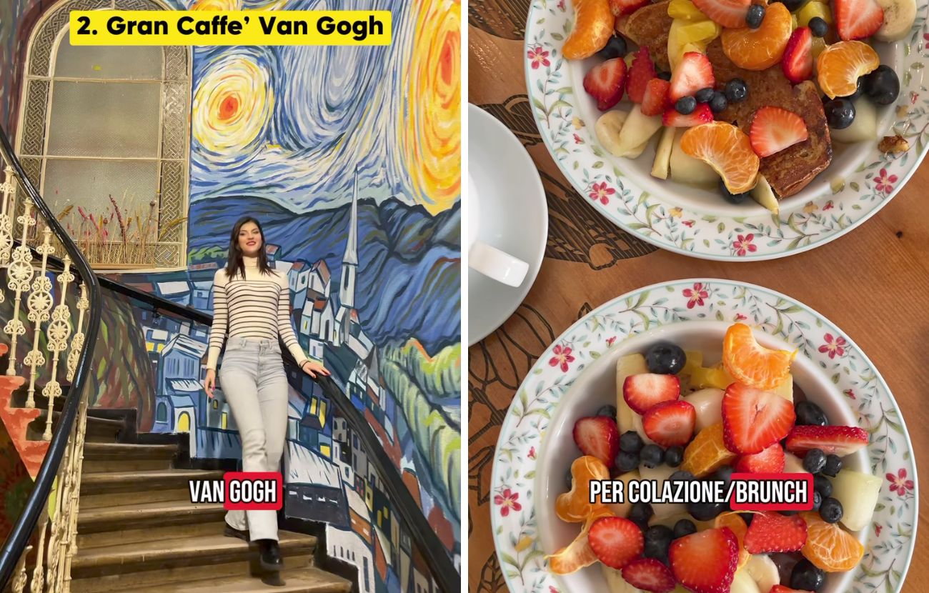Tra i luoghi più famosi di Bucarest per quanto riguarda il cibo, c'è sicuramente il Van Gogh Cafè, super 'Instagrammabile'.