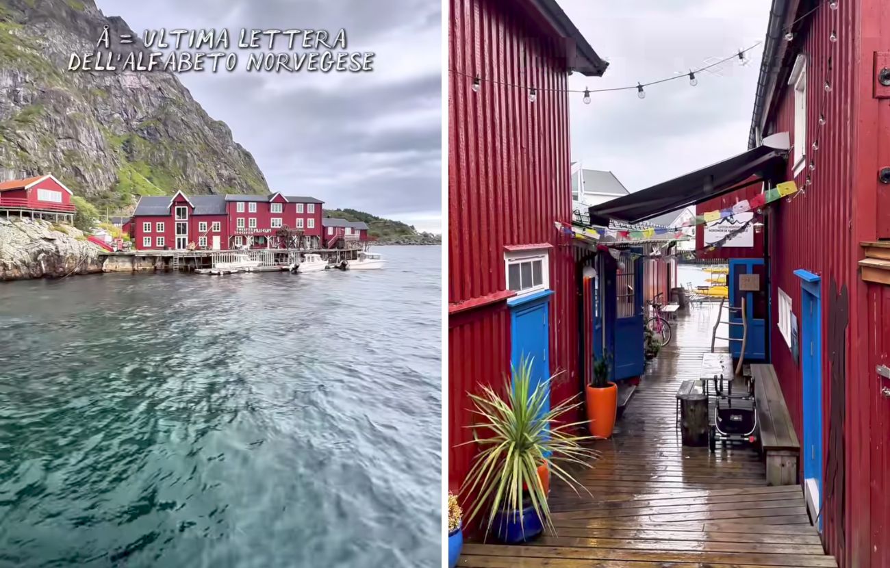 Å, in Norvegia, è la città con il nome più corto al mondo.