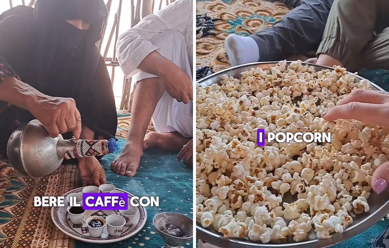 Una delle più grandi stranezze dell'Eritrea, dal punto di vista di un italiano, è la combinazione caffè + popcorn