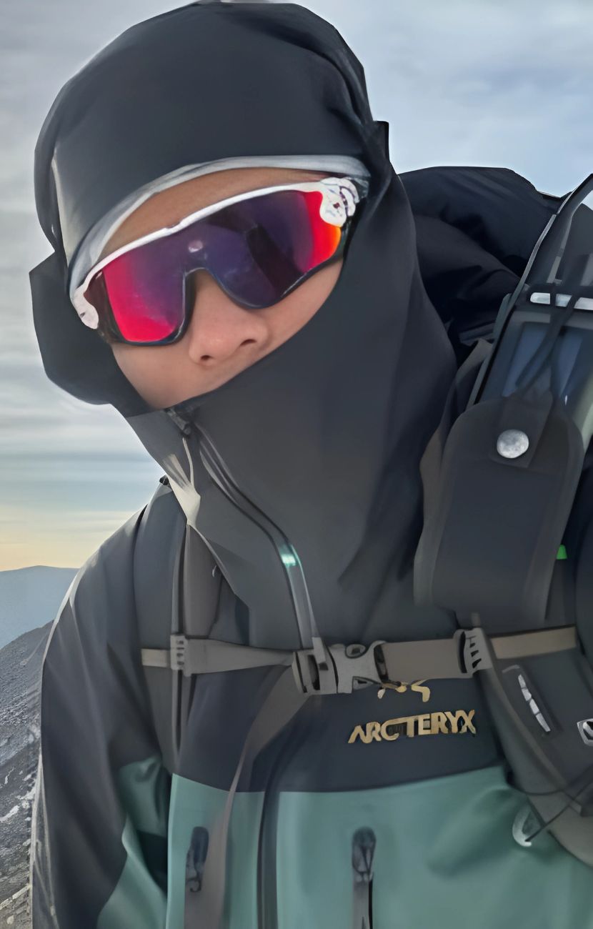 Sun Liang, l'escursionista 18enne, in una foto recente.