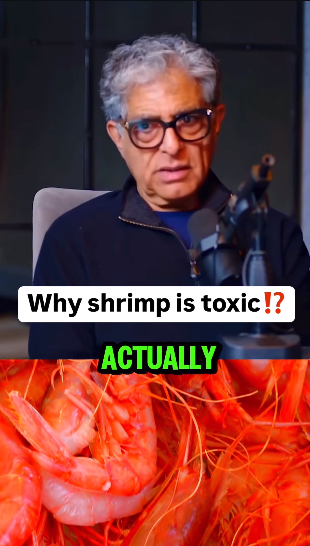 Nel video pubblicato dalla content creator Samantha Sage, un sedicente esperto afferma che i "gamberi sono tossici", ma quanto c'è di vero?
