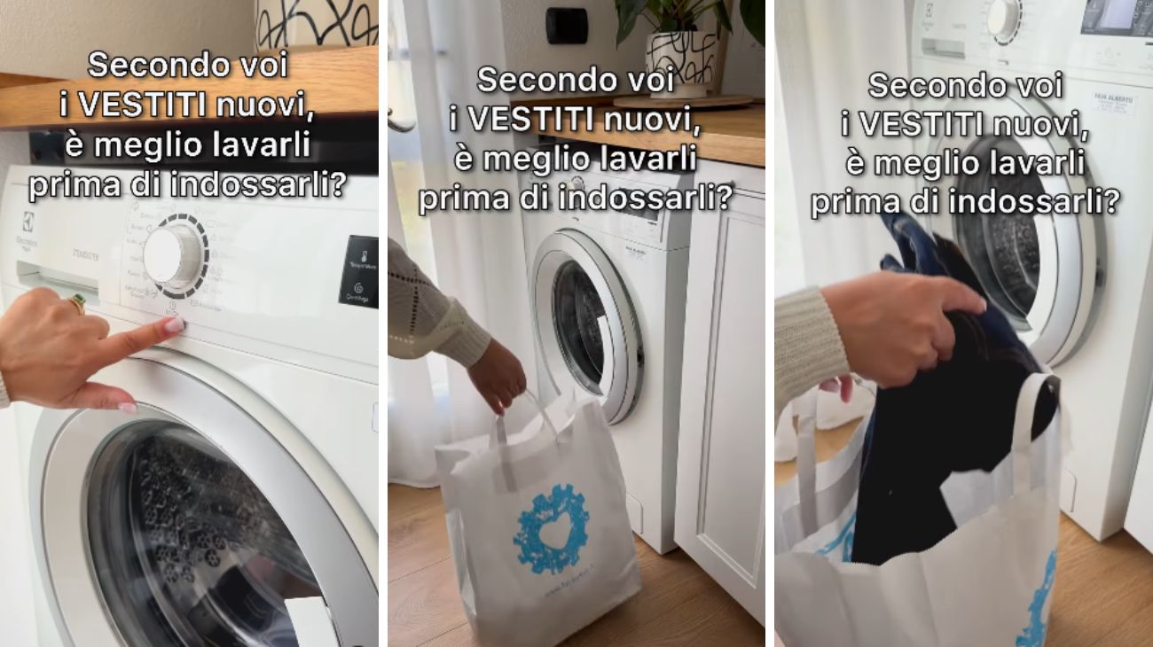 lavare vestiti