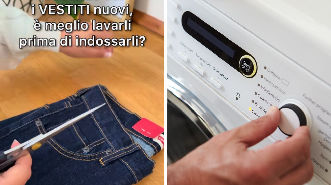 lavare vestiti