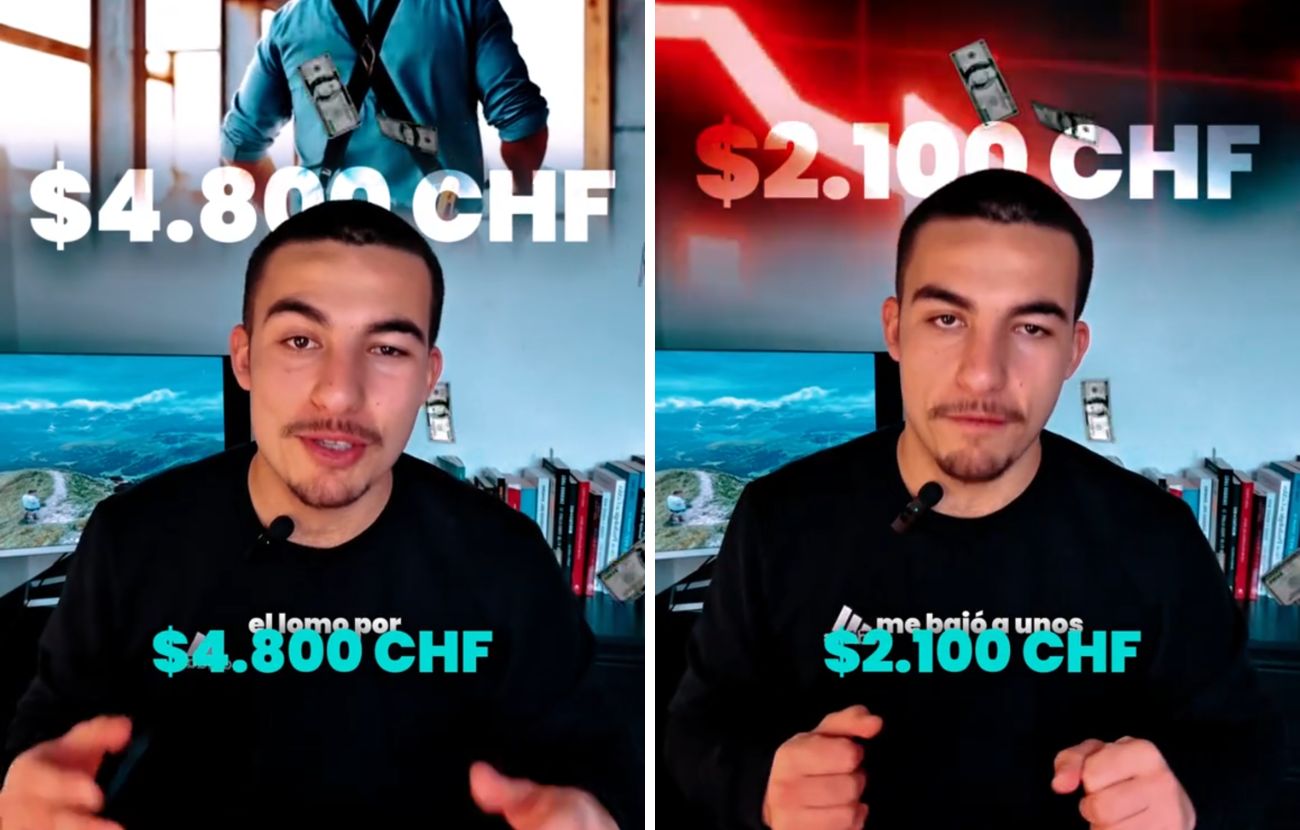 Lukas in Svizzera ha lavorato come operaio guadagnando 4800 franchi al mese, per poi passare a magazziniere per Zara a 2100.