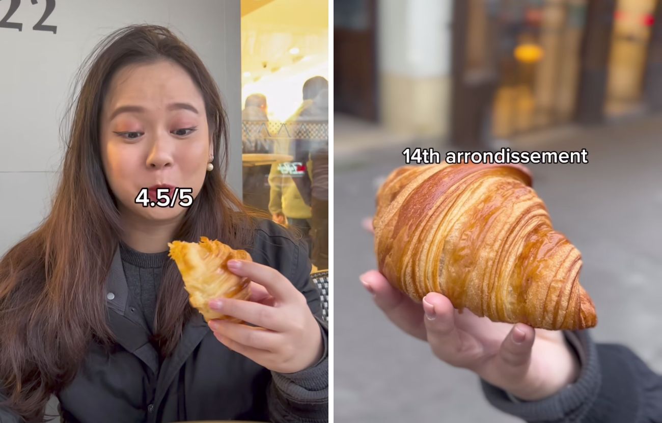 Quelli di La Fabrique Aux Gourmandises e di Carton, secondo la coppia, sono i migliori due croissant mangiati a Parigi tra quelli premiati.