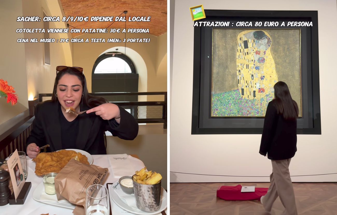 La content creator ha spiegato cosa ha fatto e quanto ha guadagnato in quattro giorni a Vienna.