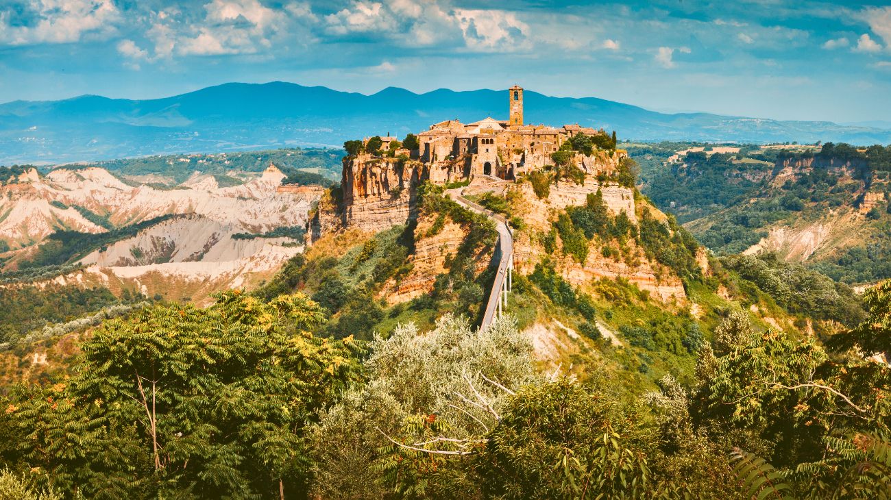 Civita di Bagnoregio in Lazio