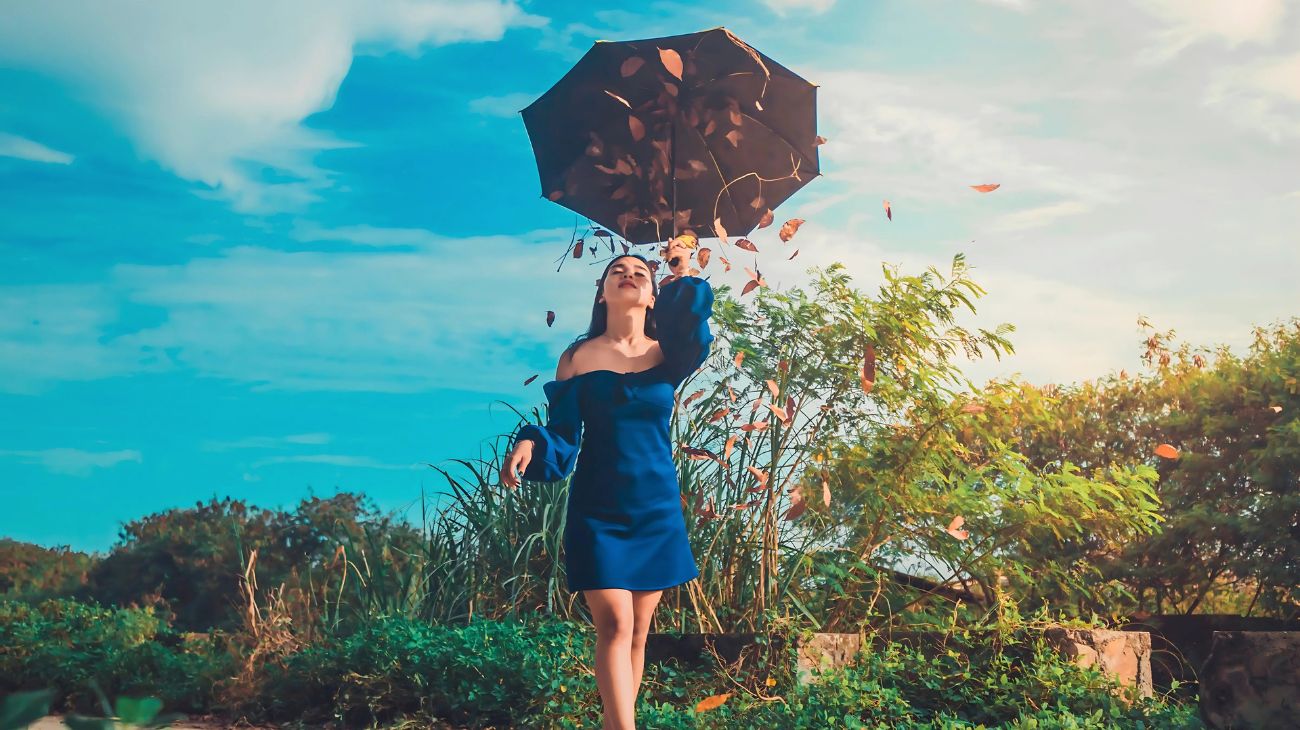 Colore blu persone altruiste